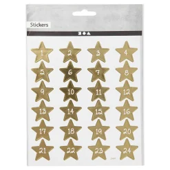 Stickers Cijfers, 1 Vel