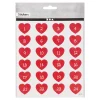 Stickers Hart met Cijfer, 1 Vel