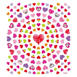 Stickers Kleine Harten, 1 Vel