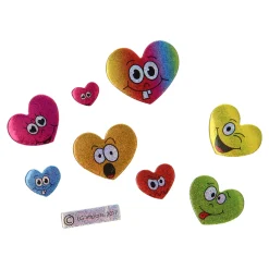 Stickers Lachgezicht Glinsterend