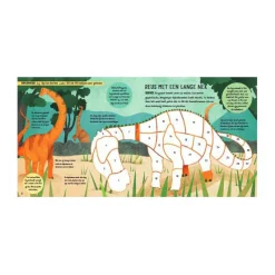 Stickers Plakken Op Nummer - Dino's