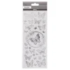 Stickers Zilver Vlinders, 1 Vel