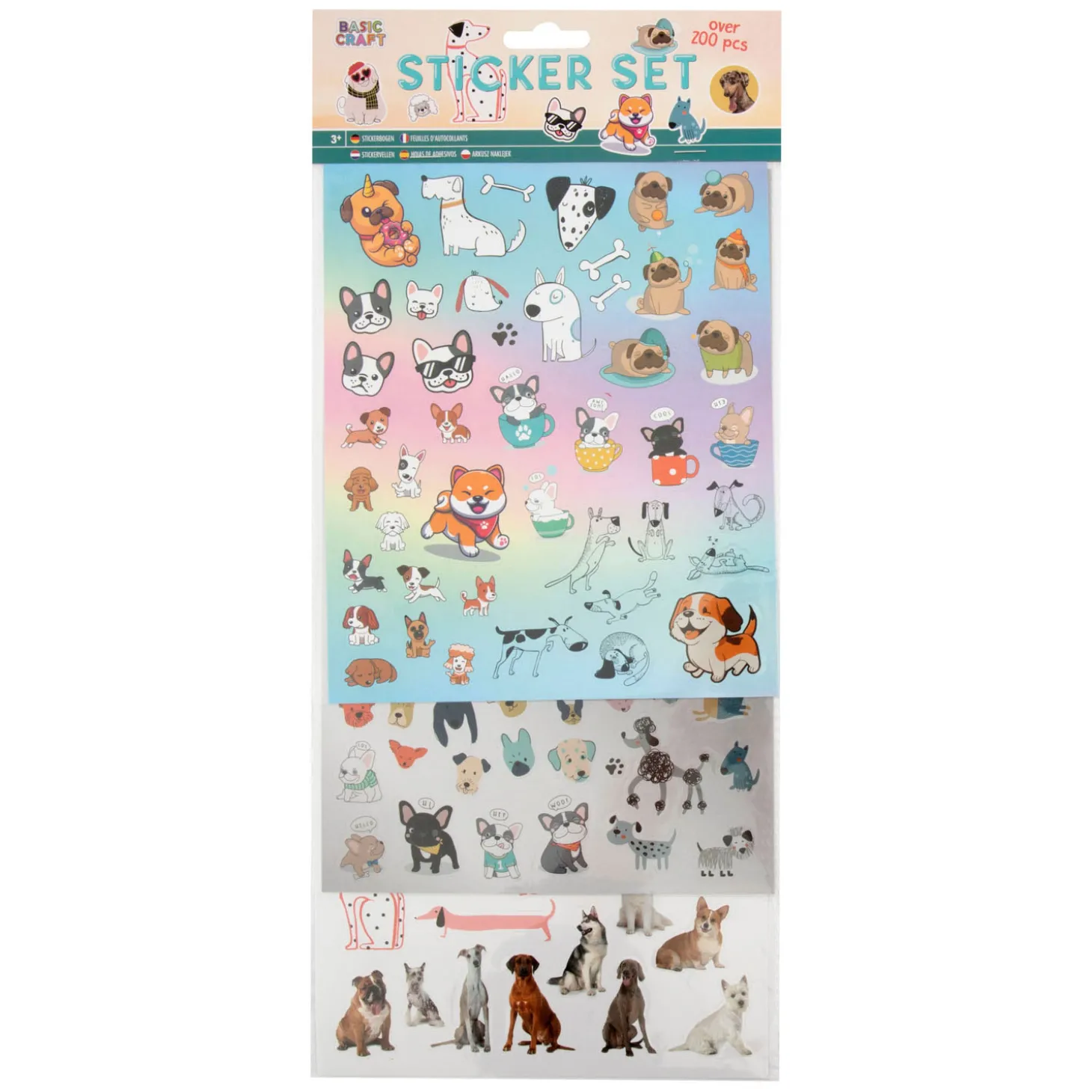 Stickerset Honden, 100st.