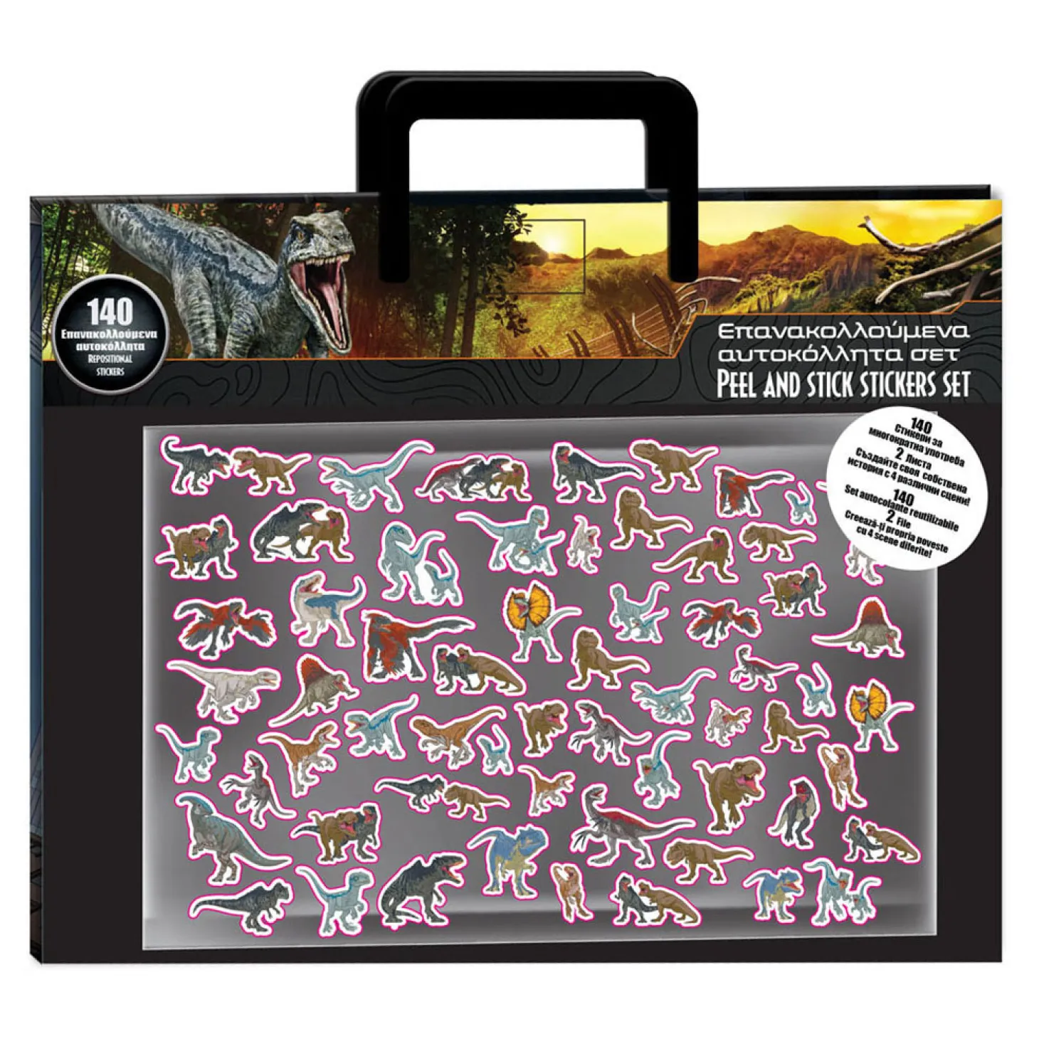 Stickerset Jurassic World