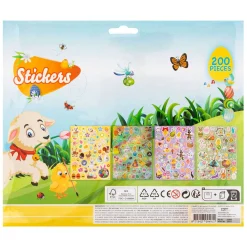 Stickerset Pasen, 4 vellen