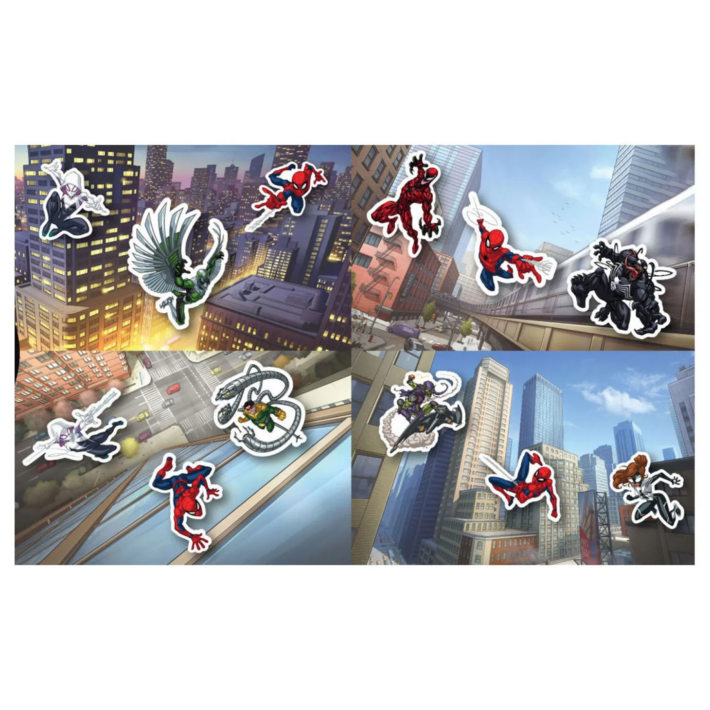 Stickerset Spiderman, 140dlg.