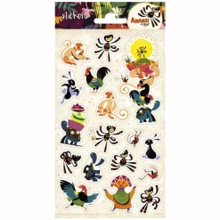 Stickervel Anansi de Spin