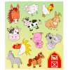 Stickervel Boerderijdieren