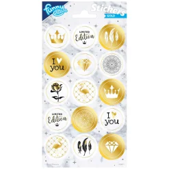 Stickervel Goud
