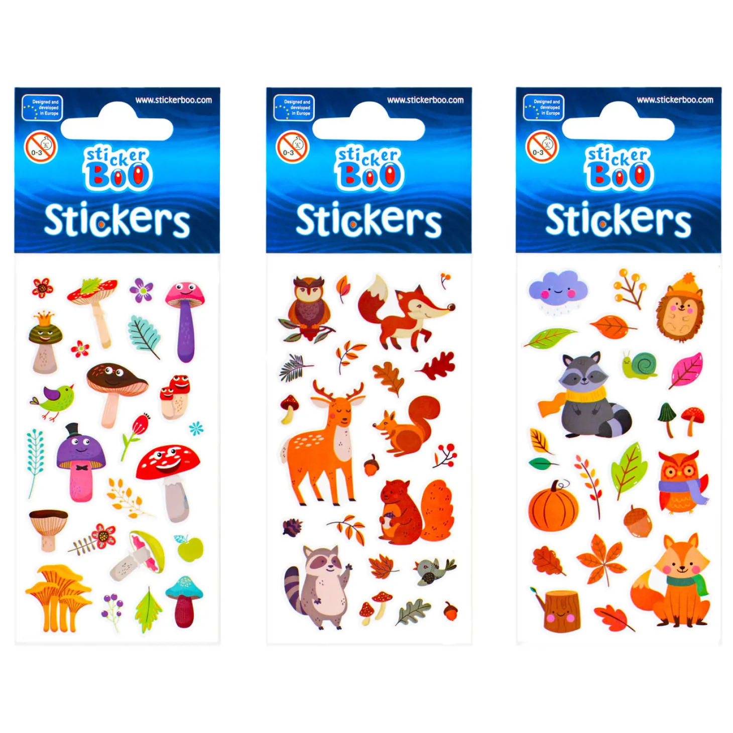 Stickervel Herfst