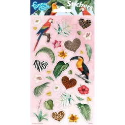 Stickervel Jungle