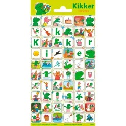 Stickervel Kikker en Vriendjes