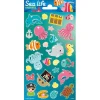 Stickervel Onderwaterwereld