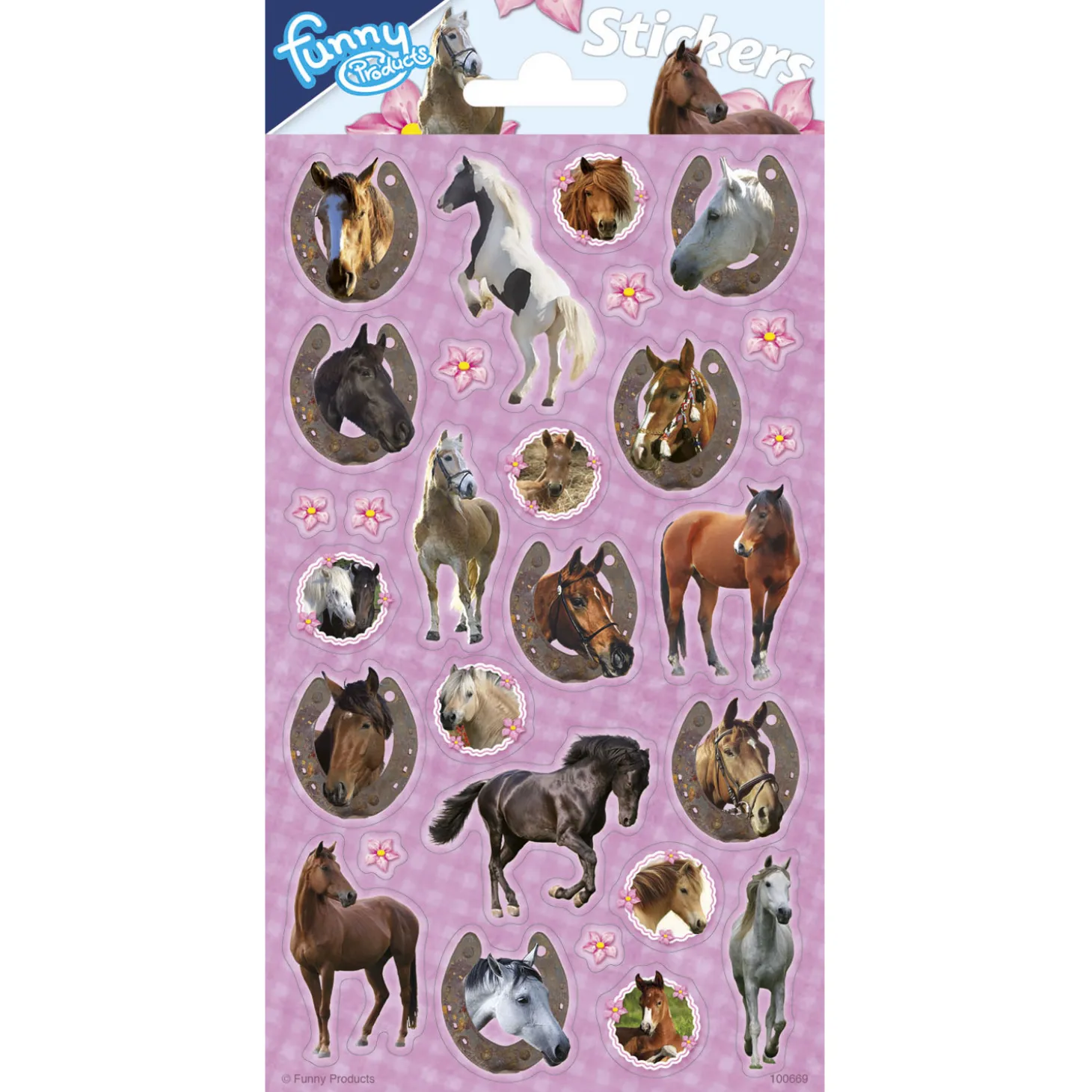 Stickervel Paarden