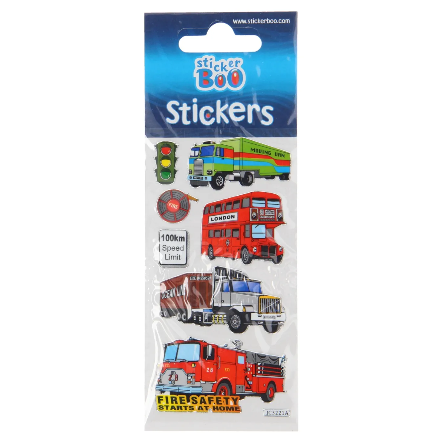 Stickervel Voertuigen