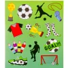 Stickervel Voetbal