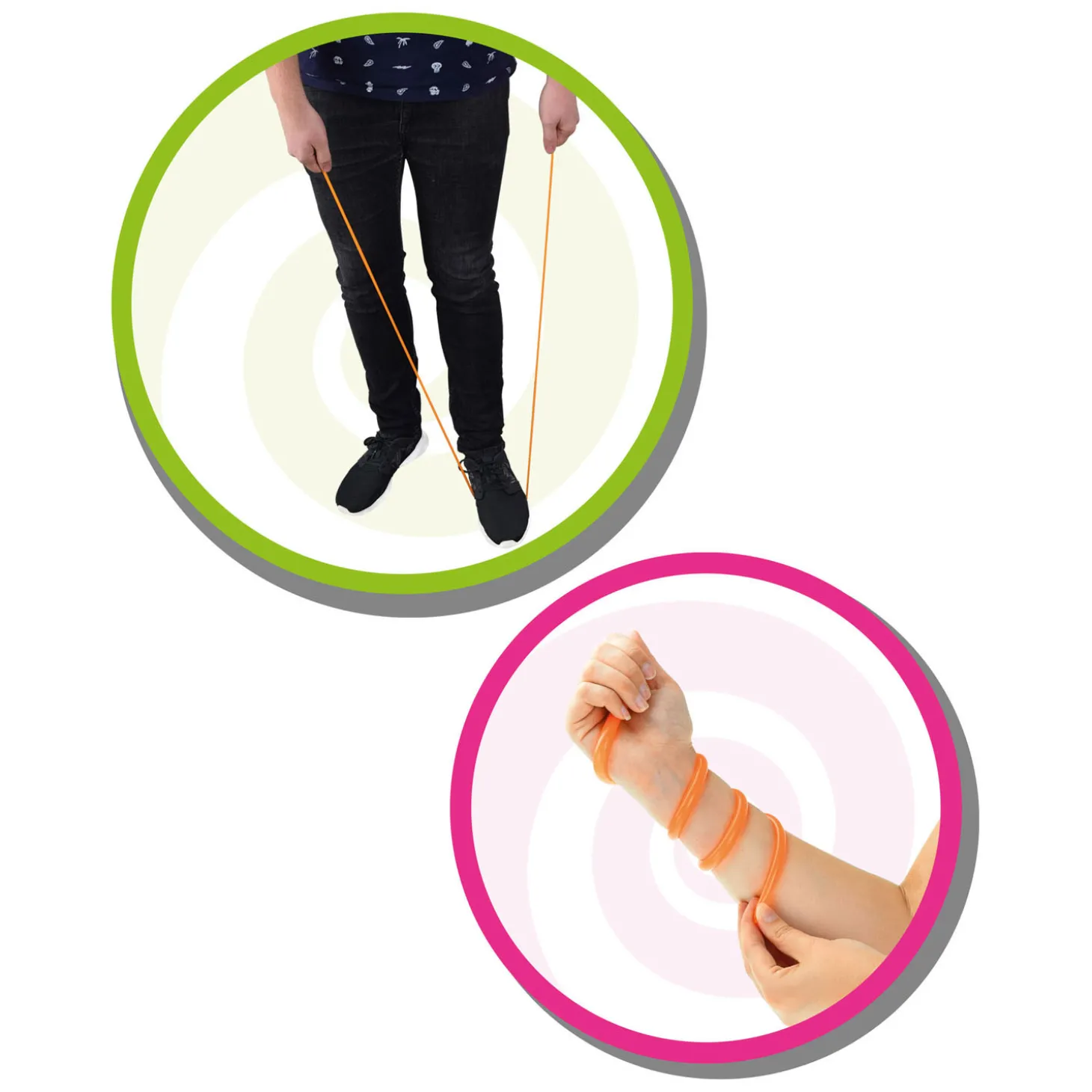 Sticky Stretch Ropes, 2st.