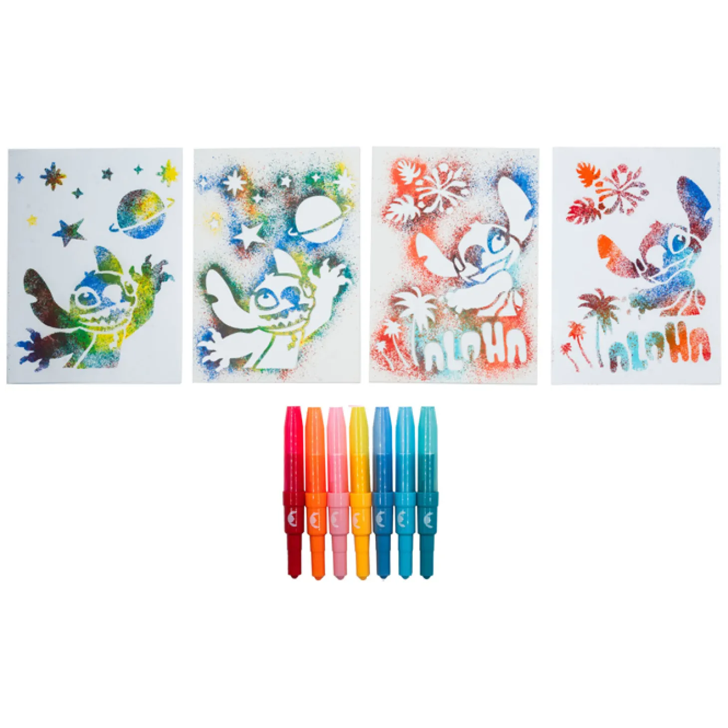 Stitch Blaaspennen Set