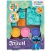 Stitch Kleiset met Cijfers - 6 Kleipotjes