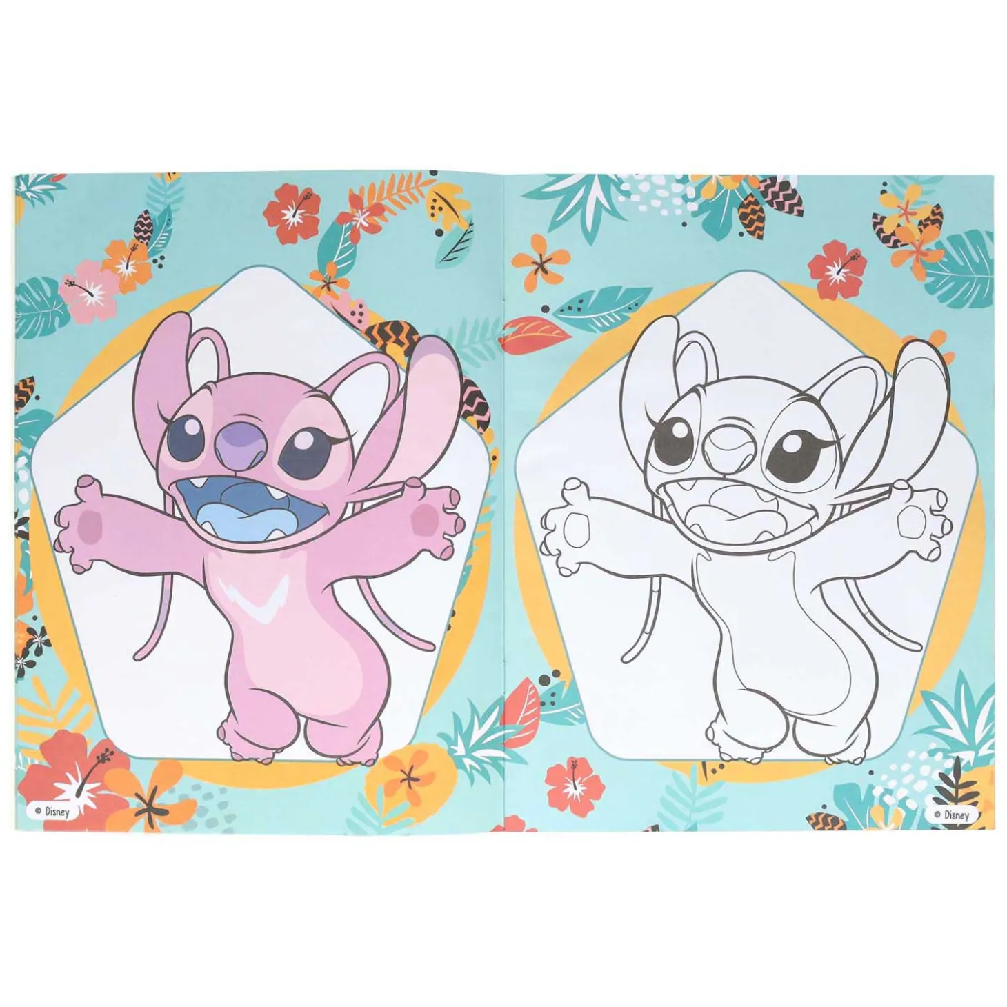 Stitch Kleurboek met Voorbeelden, 32pag.