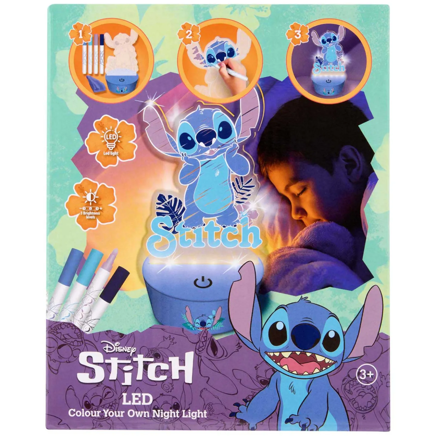 Stitch Maak je eigen LED Nachtlampje