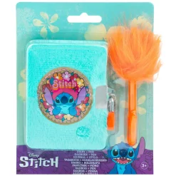 Stitch Pluche Dagboek met Fluffy Pen