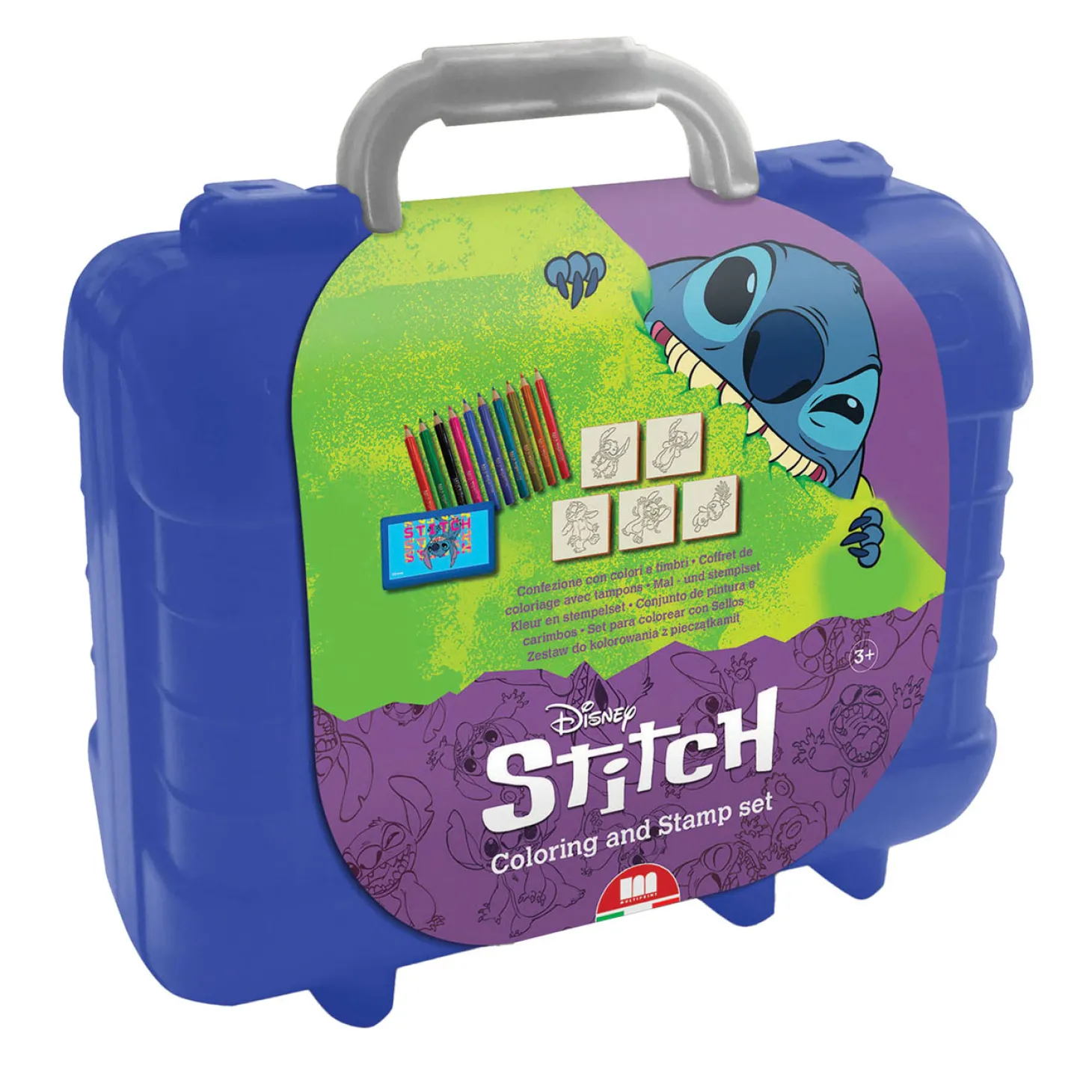 Stitch Reis Stempel- en Kleurkoffer