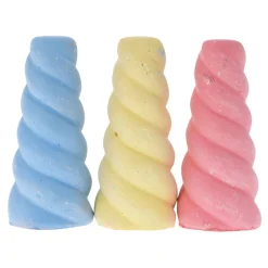 Stoepkrijt Glitter Eenhoorn, 3st.