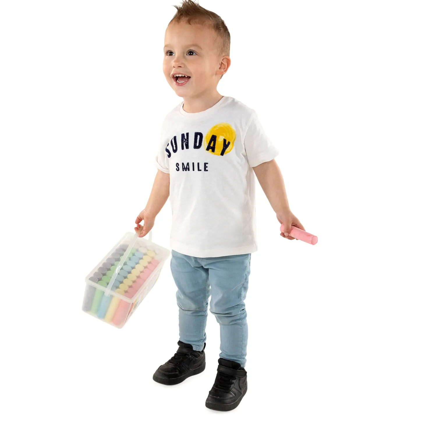 Stoepkrijt in Emmer, 50st.