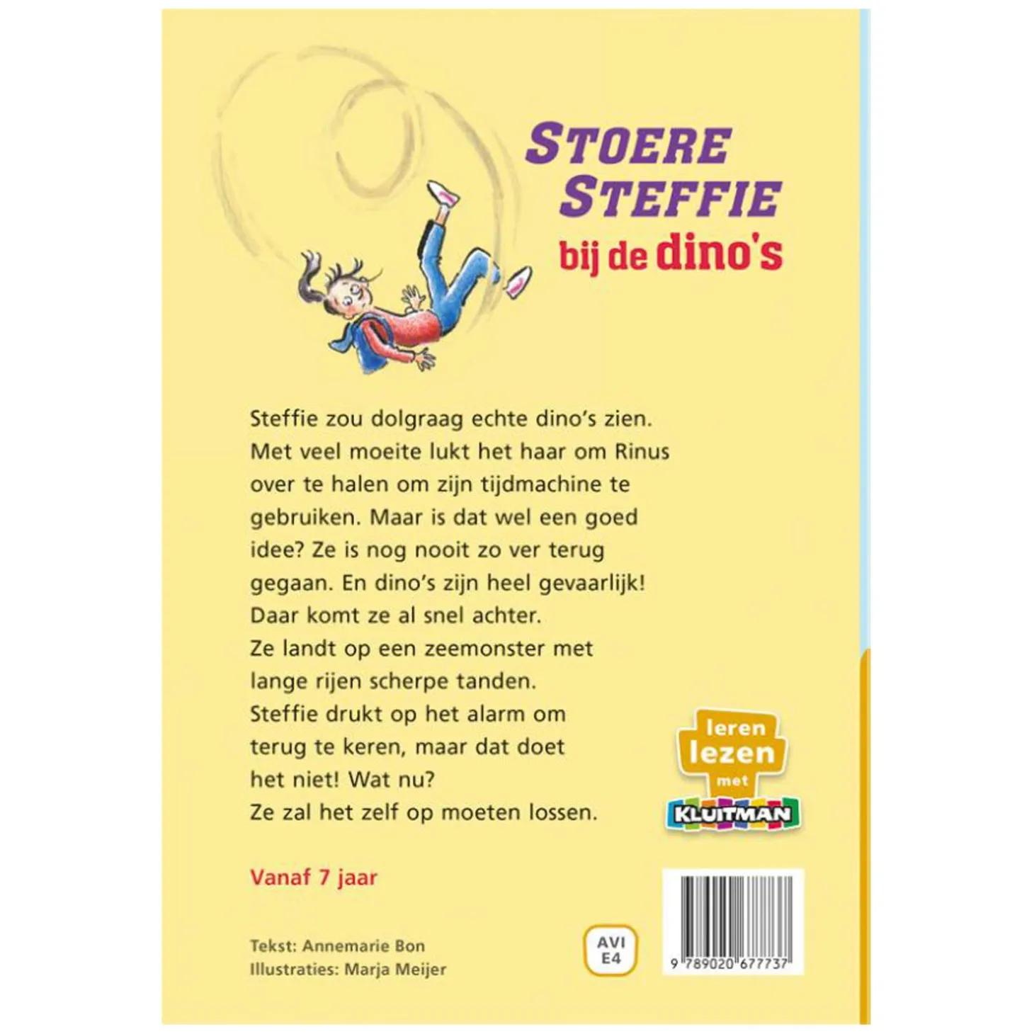 Stoere Steffie bij de Dino's - AVI-E4