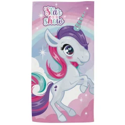 Strandlaken Eenhoorn 70x140cm