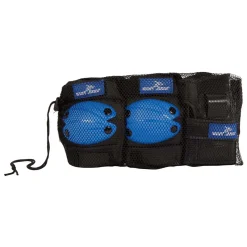 Street Rider Beschermset M - Blauw, 6dlg.