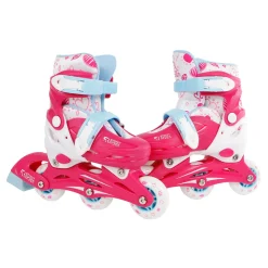 Street Rider Inline Skeelers Roze, Maat 26-29
