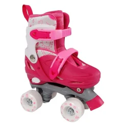Street Rider Rolschaatsen Roze Verstelbaar, Maat 31-34