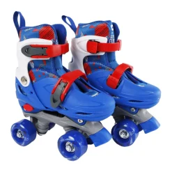 Street Rider Rolschaatsen Blauw Verstelbaar, Maat 27-30