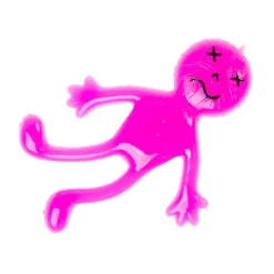 Stretchy Emotie Poppetje Kleur
