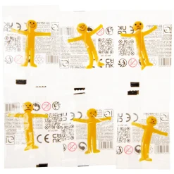 Stretchy Lachgezicht Mannetje