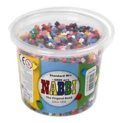 Strijkkralen - Basiskleuren, 5000st.