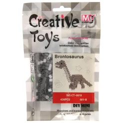 Strijkkralenset Dinosaurus