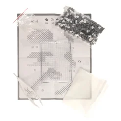 Strijkkralenset Dinosaurus