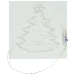 String Art Kerstboom met LED Lampjes