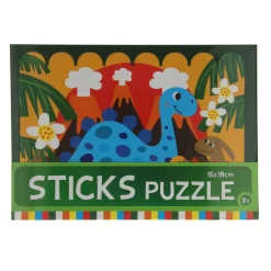 Strokenpuzzel Dino - 8st.