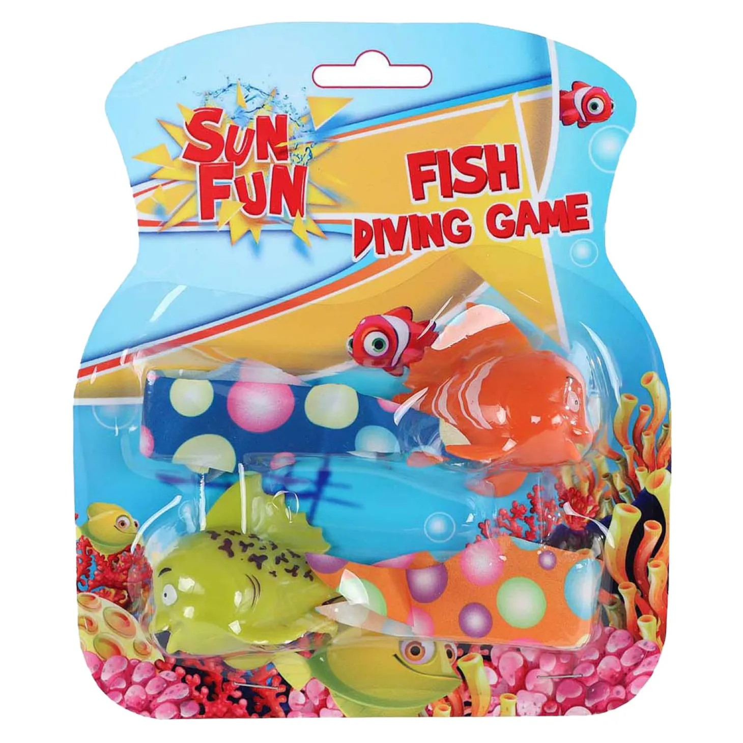 Sun Fun Duikspel Vissen, 2st.