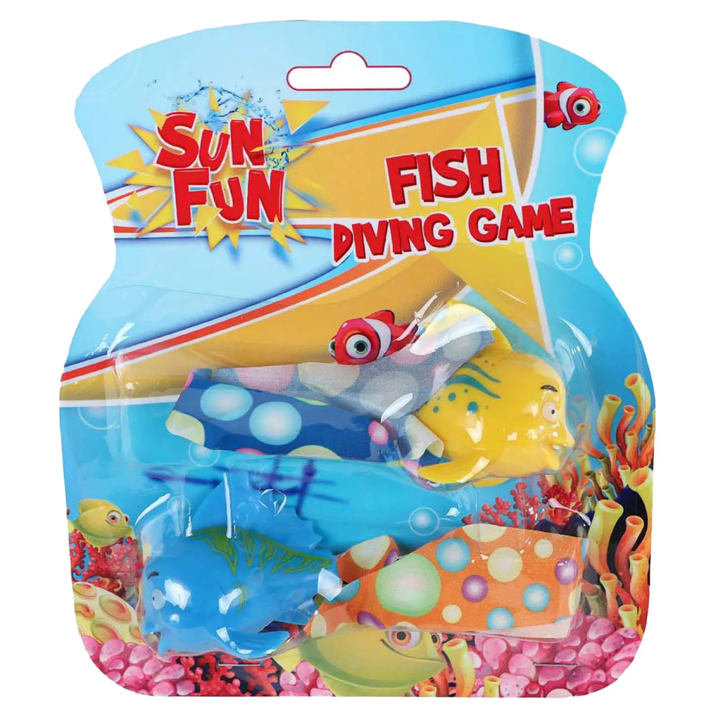 Sun Fun Duikspel Vissen, 2st.
