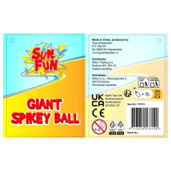 Sun Fun Regenboog Bal - 21cm