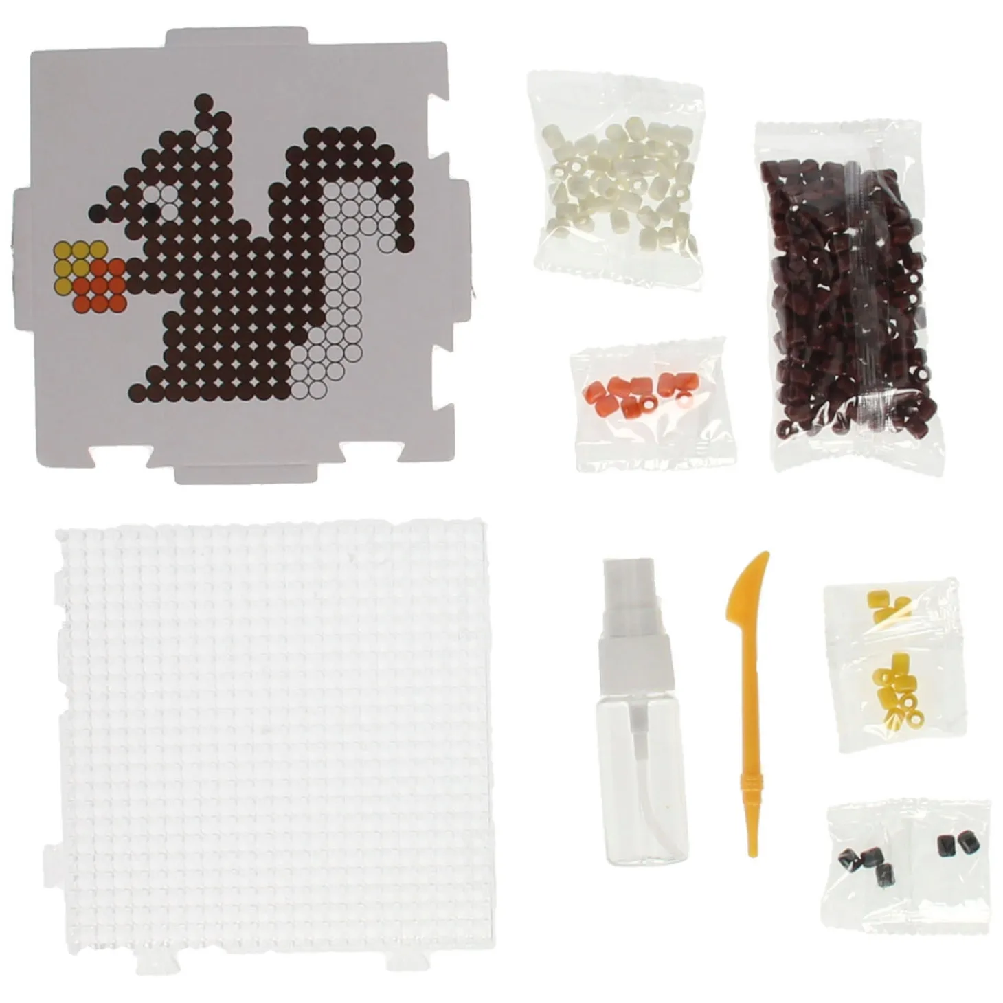 Super Beads Eekhoorn met Eikeltje, 200dlg.