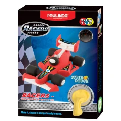 Super Dough Raceauto Kleien - 3 Kleuren Klei