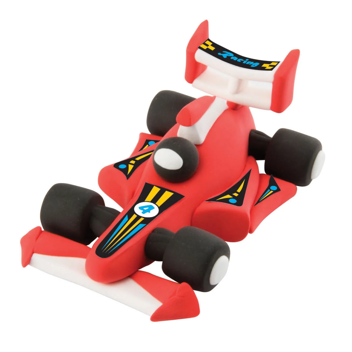 Super Dough Raceauto Kleien - 3 Kleuren Klei