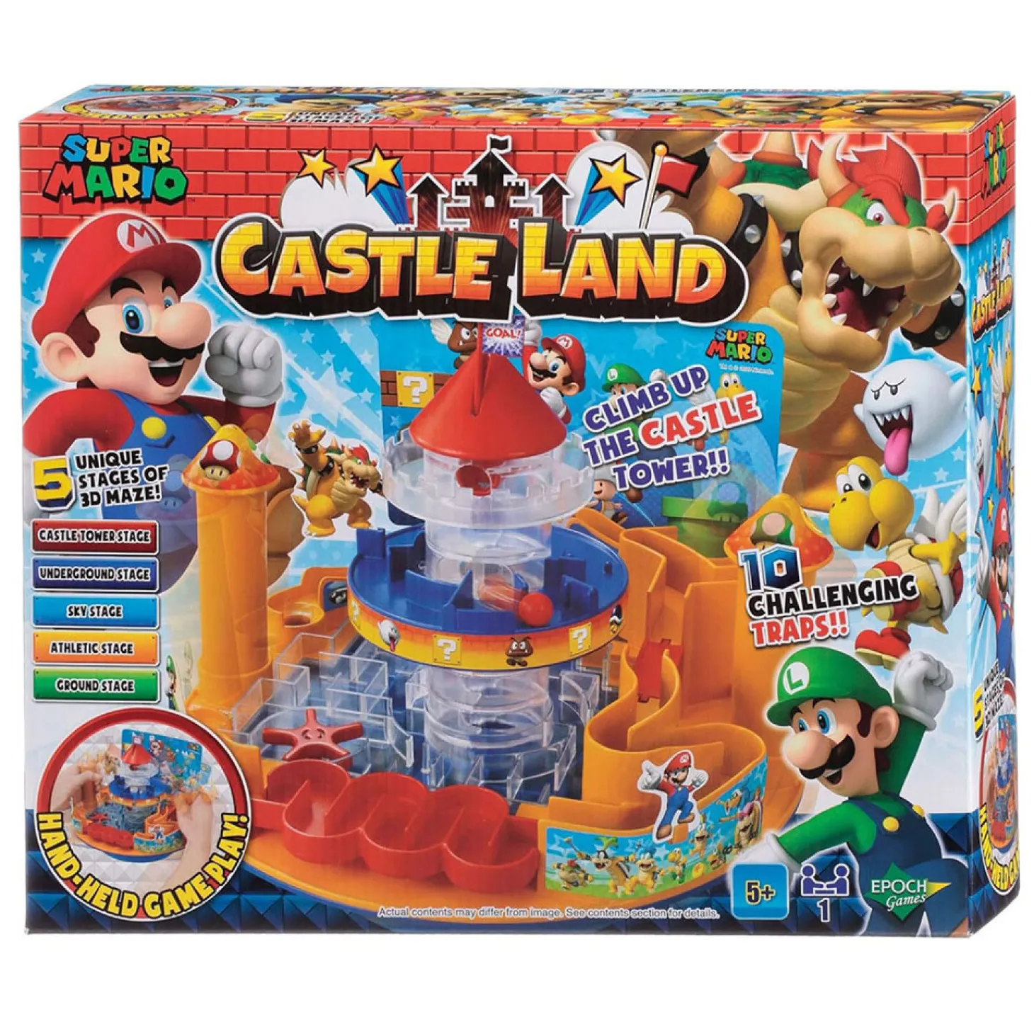 Super Mario Castle Land Behendigheidsspel