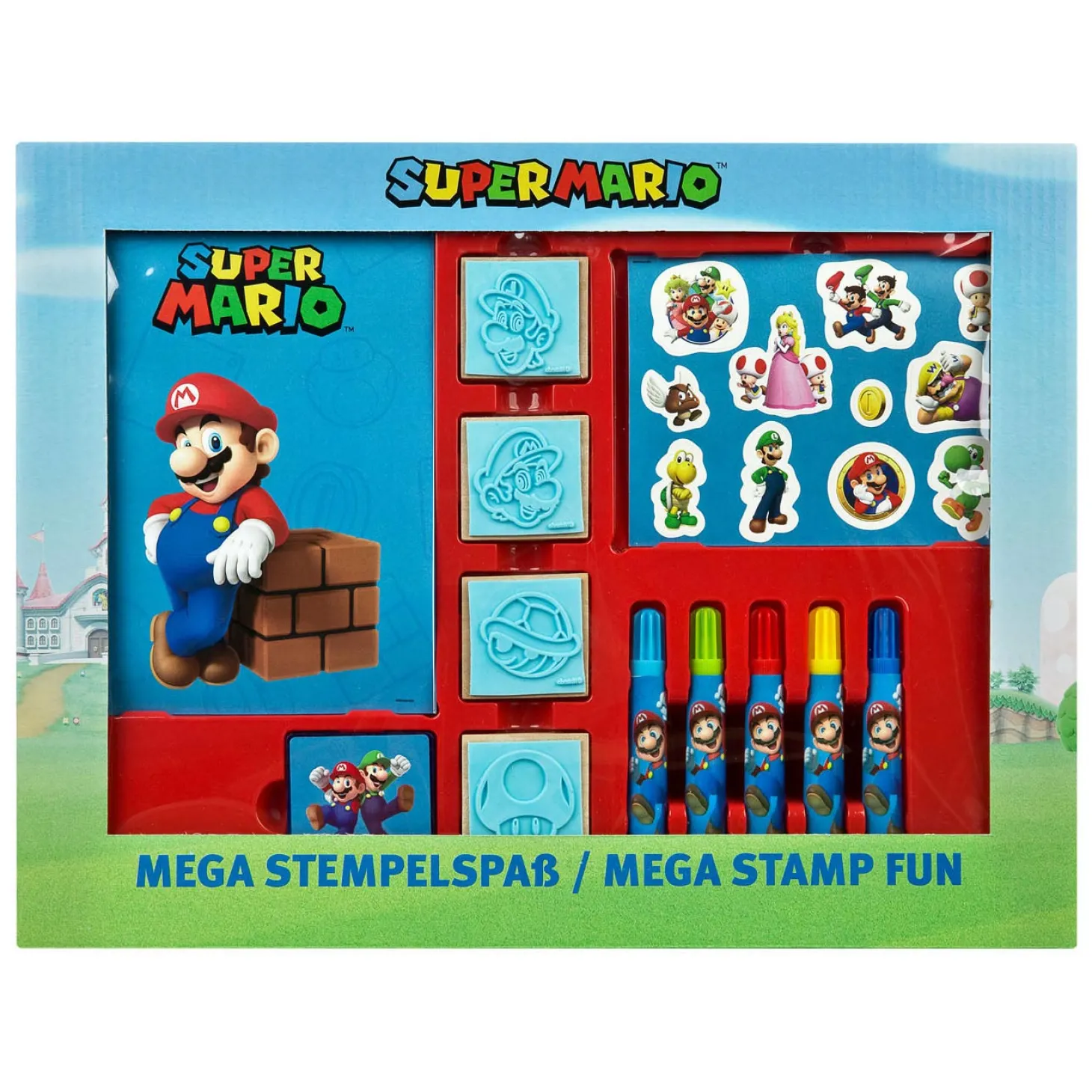 Super Mario Mega Stempelset